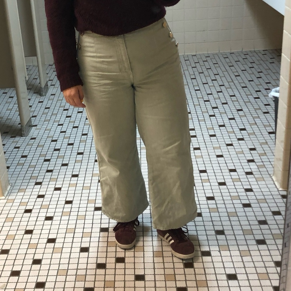 Zara crop pants
